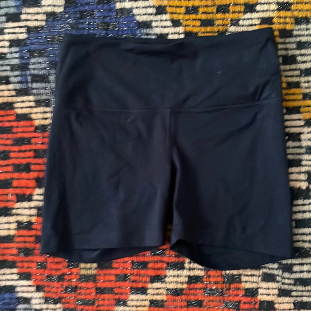 Black biker shorts